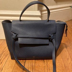 Celine Belt Bag in Navy